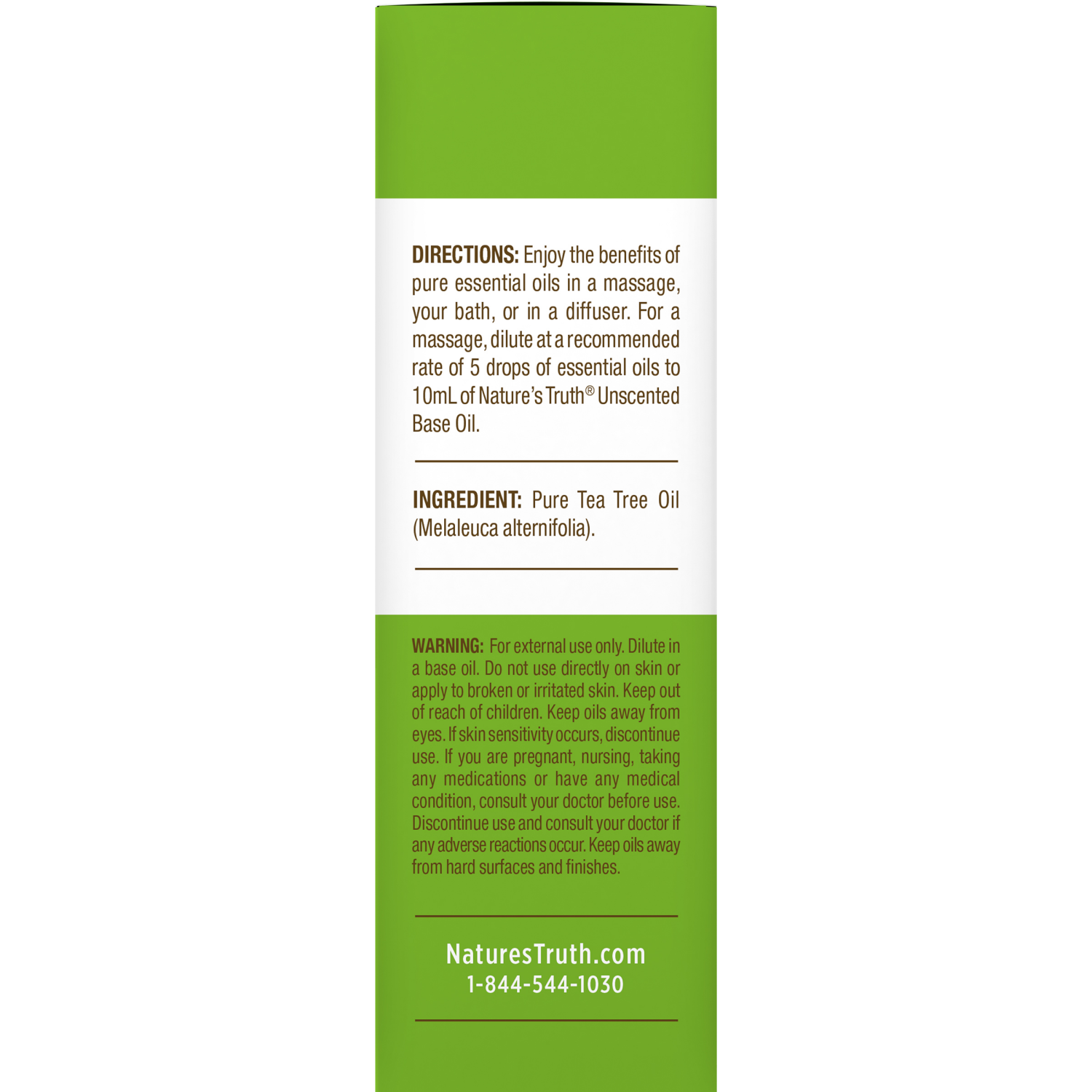 slide 2 of 6, Nature's Truth Aromatherapy Pure Tea Tree Essential Oil 0.51 fl oz, 0.51 fl oz