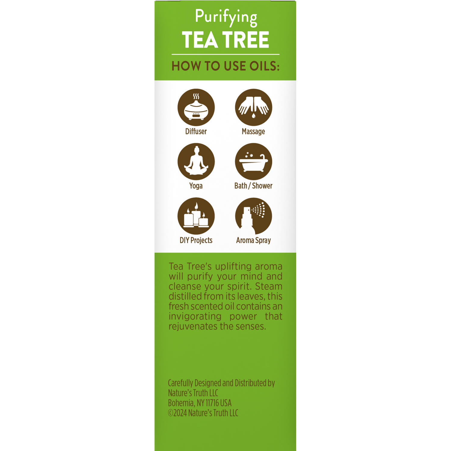 slide 4 of 6, Nature's Truth Aromatherapy Pure Tea Tree Essential Oil 0.51 fl oz, 0.51 fl oz