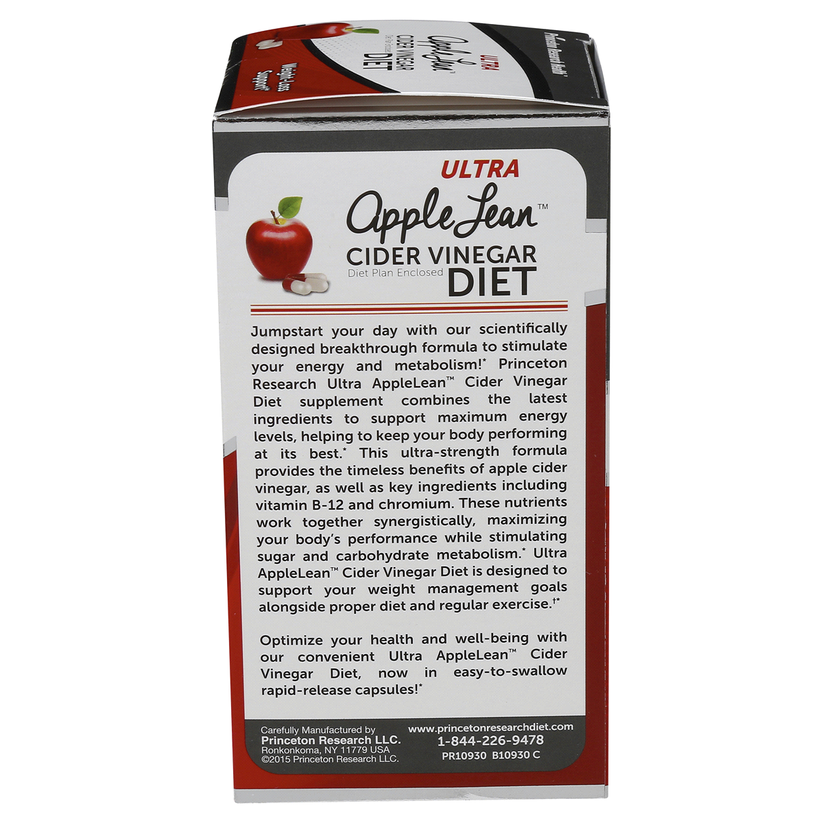 slide 2 of 6, Princeton Research Health Cider Vinegar Diet 84 ea, 84 ct