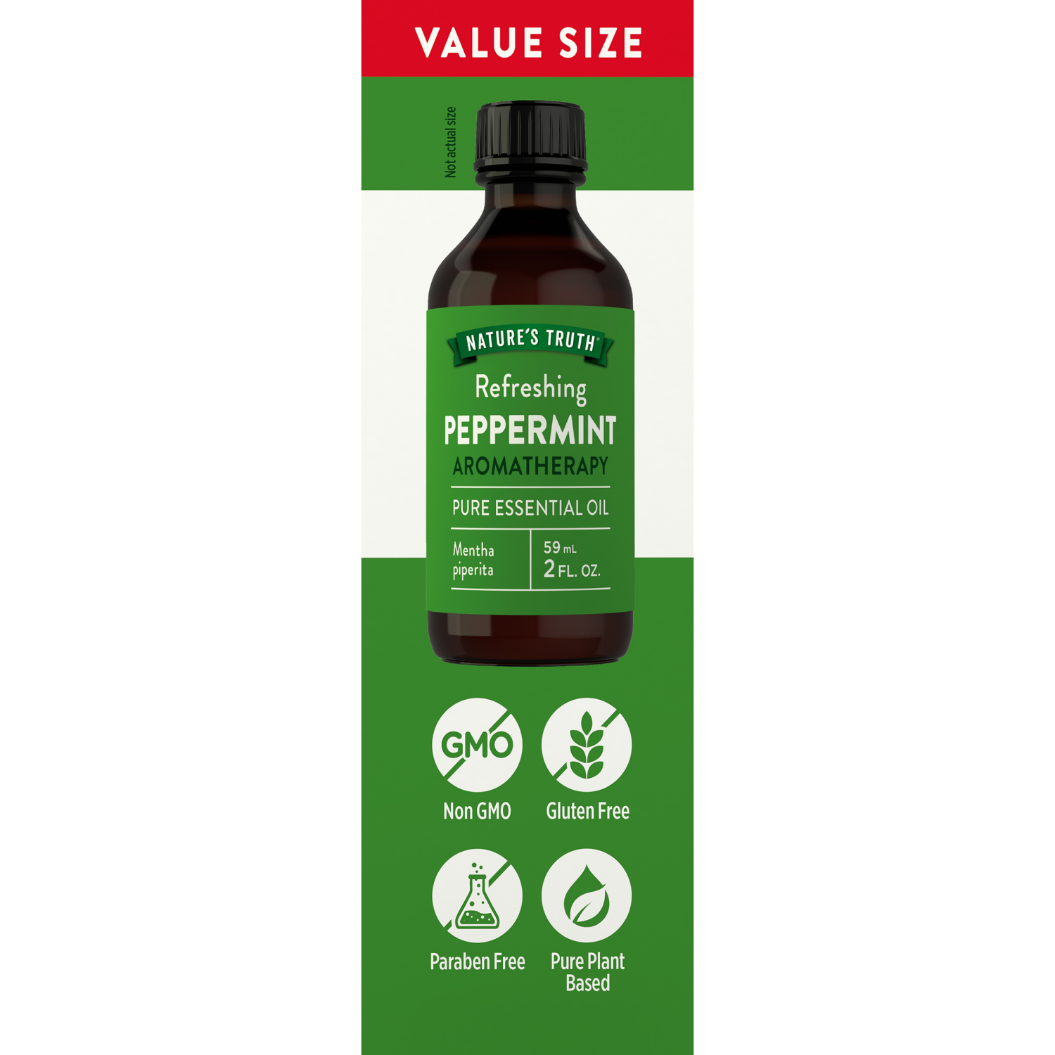 slide 3 of 4, Nature's Truth Peppermint Essential Oil, 2 oz