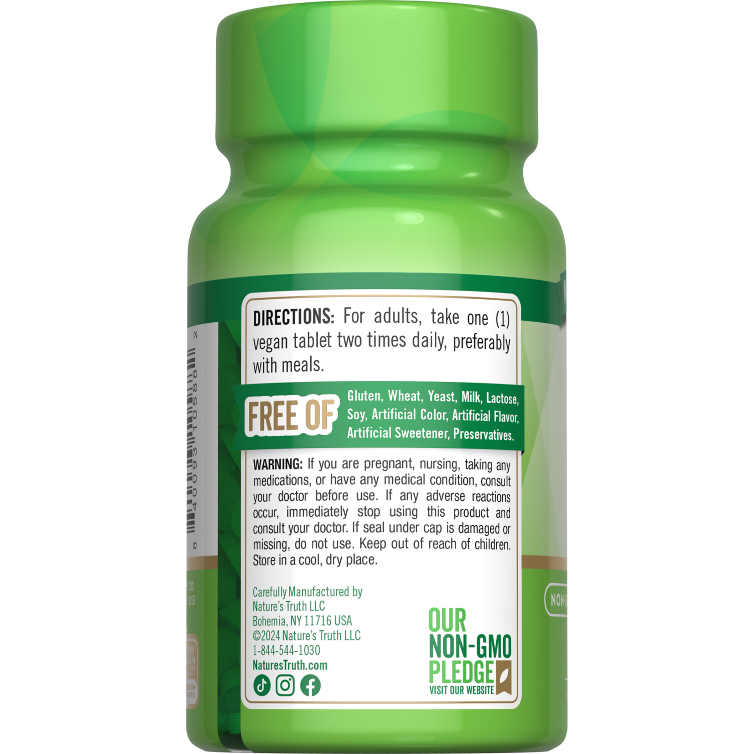 slide 3 of 4, Nature's Truth Vitamin B-1 100 mg, 100 ct