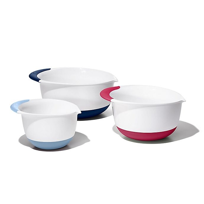 slide 4 of 9, OXO Good Grips Mixing Bowl Set, 3 ct