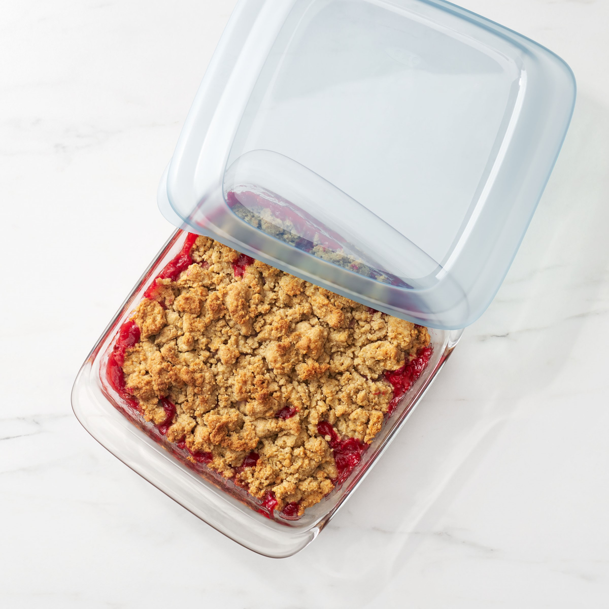 slide 2 of 2, OXO 2qt Glass Baking Dish with Lid, 2 qt