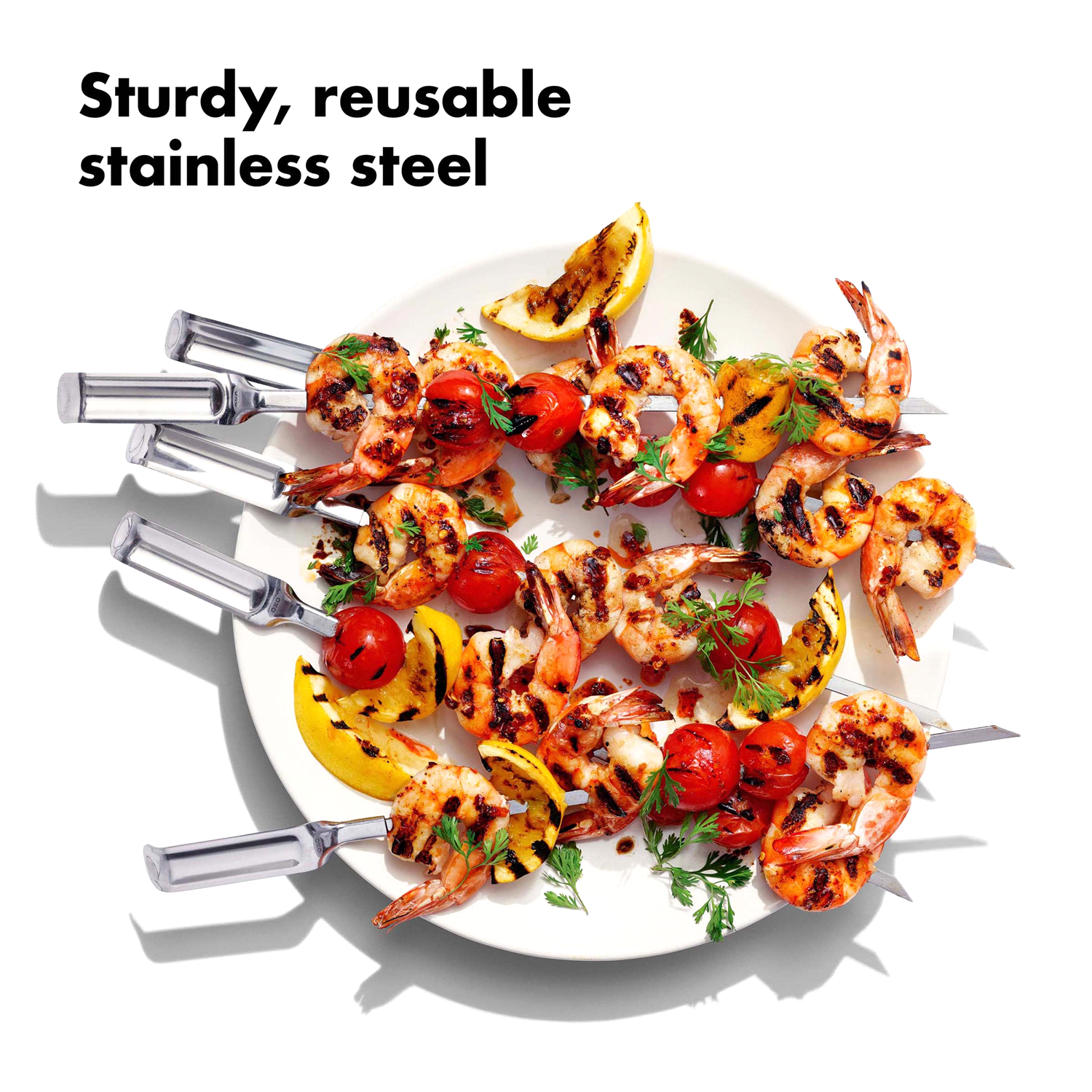 slide 2 of 2, OXO SoftWorks 13 Inch Grilling Skewers 1 ea, 1 ct