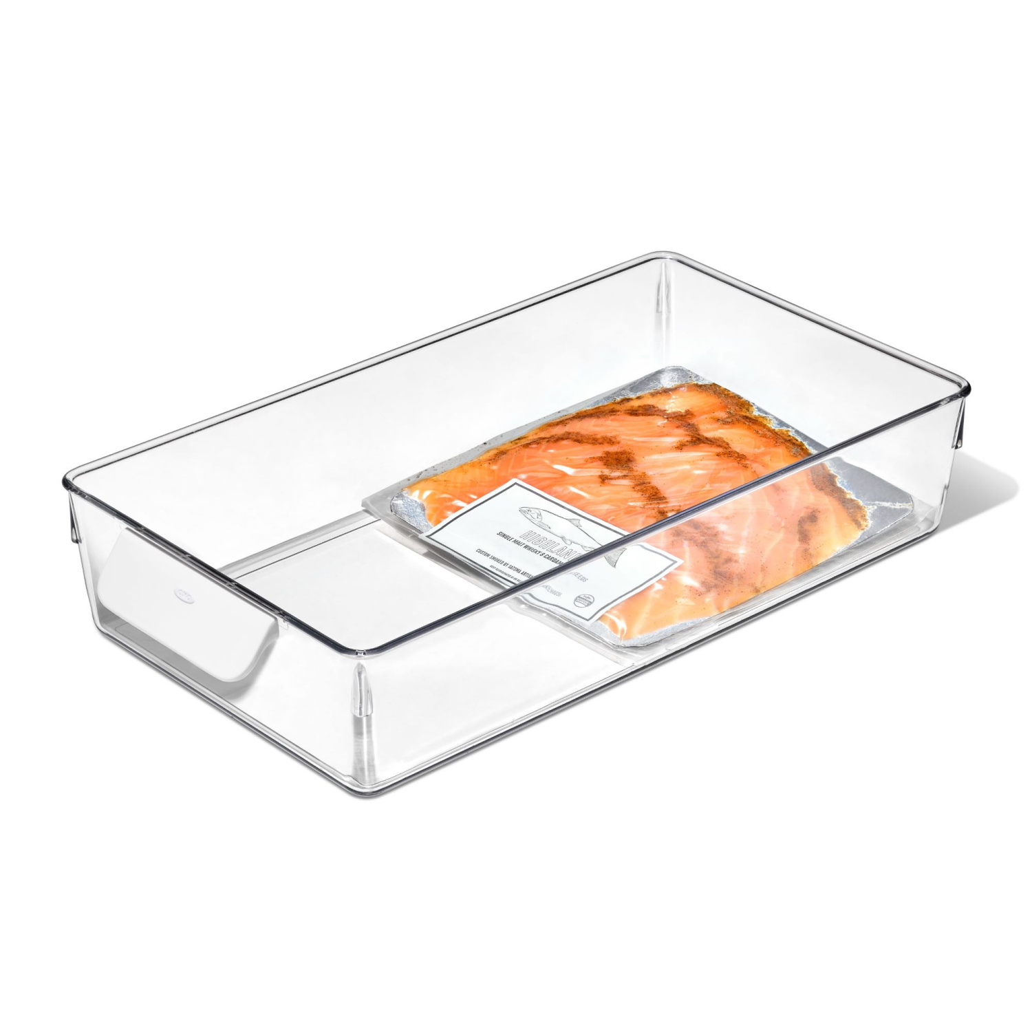 slide 2 of 2, Oxo Sw Refrigerator Storage Bin 8 In X 14.8 In, 1 ct