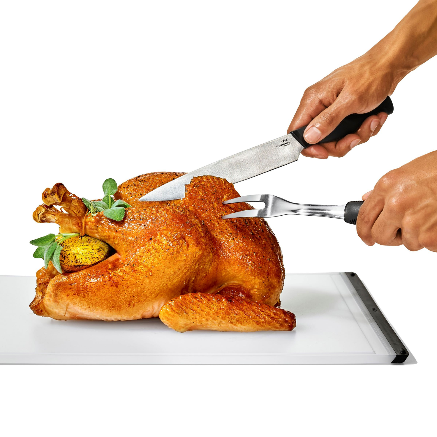 slide 2 of 2, OXO SW Carving 2-Piece Set, 2 pc