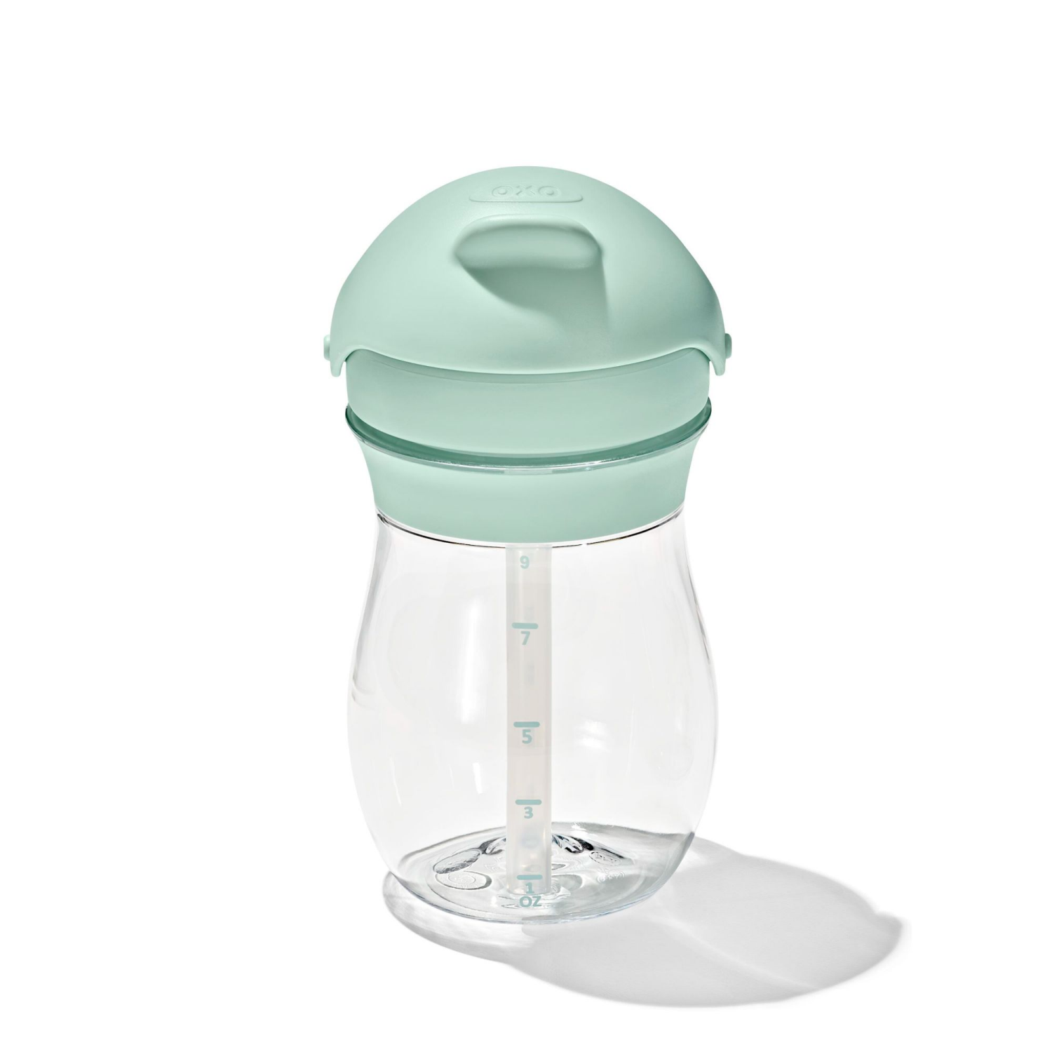 slide 3 of 5, OXO Tot 9oz Transitions Straw Cup - Opal, 9 oz