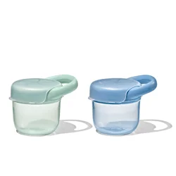Oxo Tot Snack Cup With Lid 2 Pack Opal And Dusk