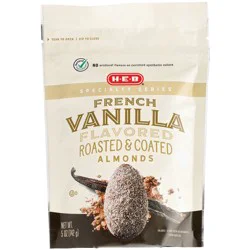 H-E-B Select Ingredients French Vanilla Roasted & Coated Almonds - 5 oz