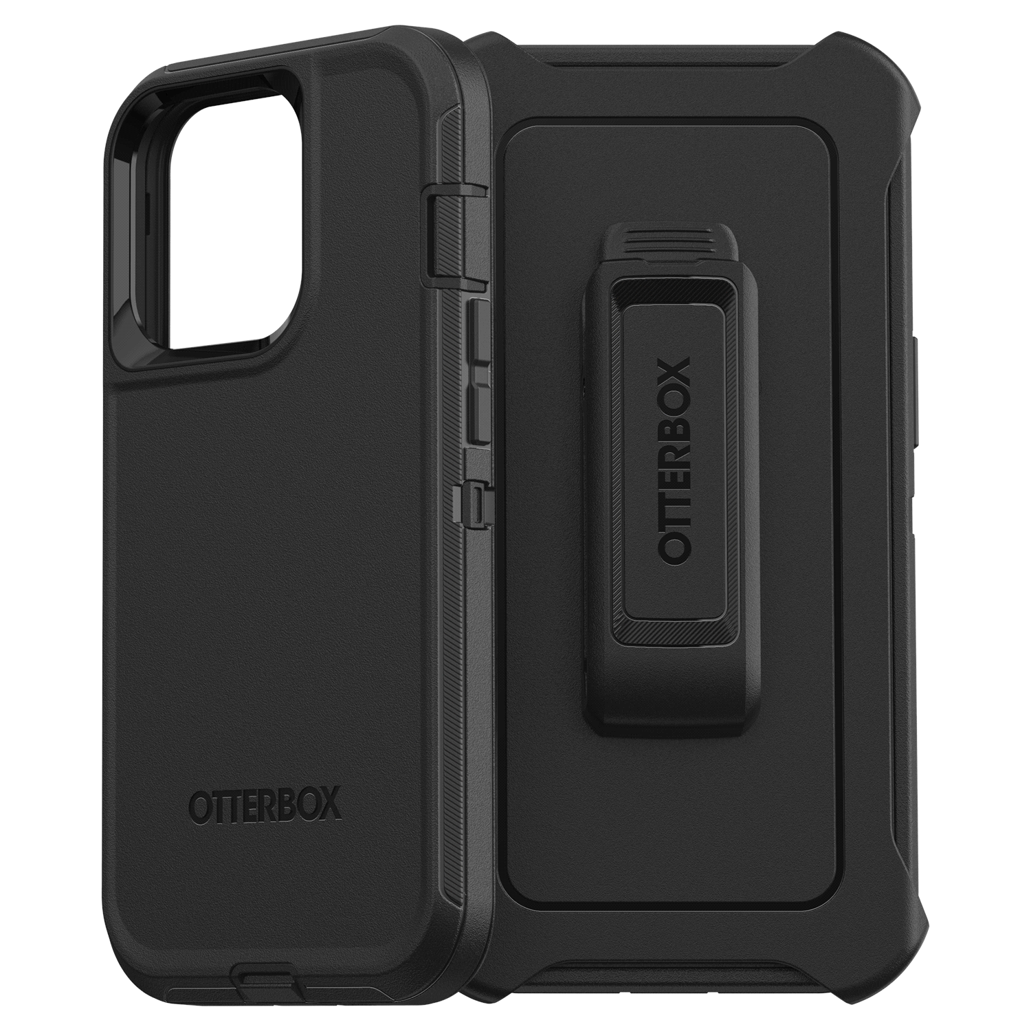 slide 4 of 5, Otterbox Iphone 13 Pro Defender Series Case - Black, 1 ct