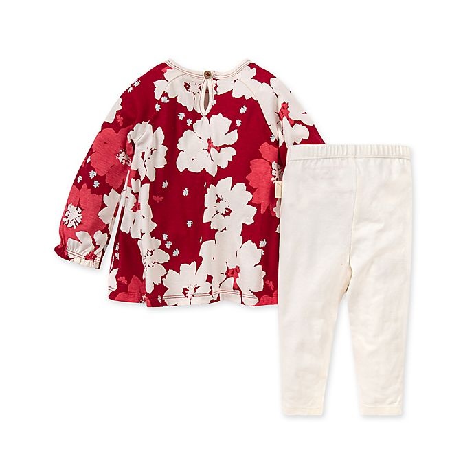 slide 2 of 2, Burt's Bees Baby Newborn Sprinkling Petals Tunic and Legging Set, 2 ct