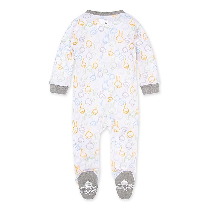 slide 2 of 2, Burt's Bees Baby Newborn Cotton Tails Organic Cotton Sleep N' Play - Grey, 1 ct