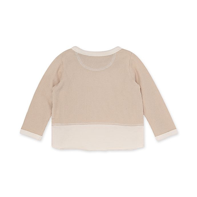 slide 2 of 2, Burt's Bees Baby Thermal Colorblocked Tee, 1 ct