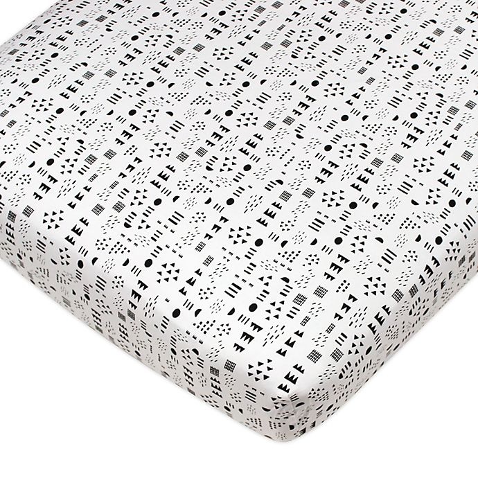 slide 2 of 3, The Honest Company Patterned Organic Cotton Fitted Crib Sheets, 2 ct