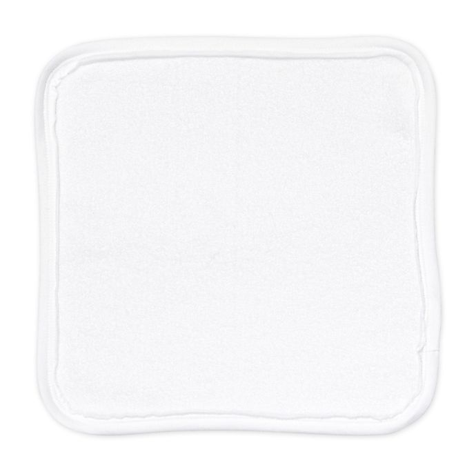 slide 2 of 2, The Honest Company Washcloths - White, 10 ct