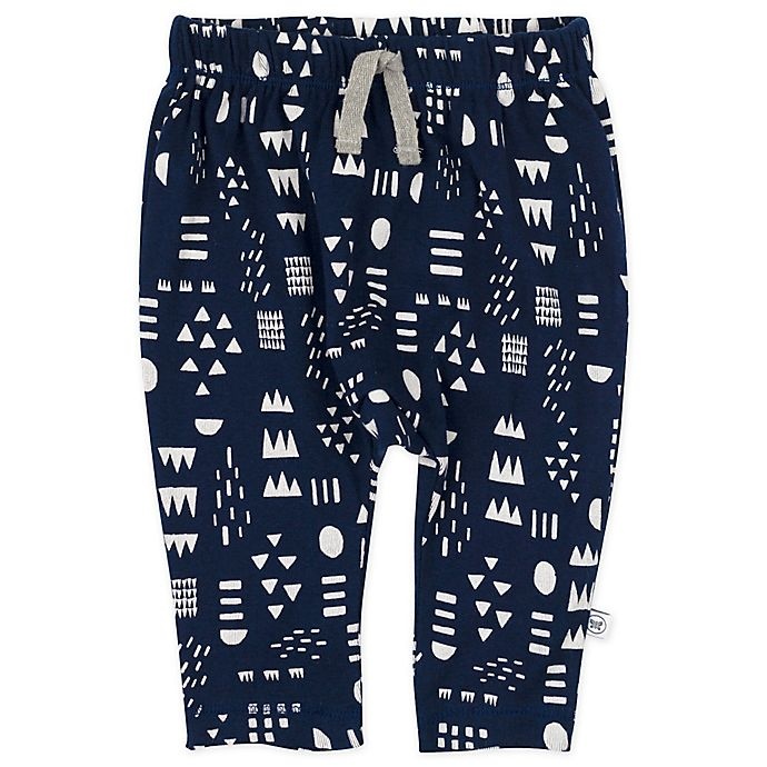 slide 4 of 4, The Honest Company Newborn Organic Cotton Jog Set - Navy, 3 ct