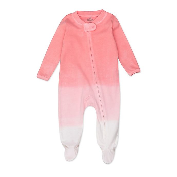 slide 3 of 7, The Honest Company Newborn Organic Cotton Butterfly Sleep & Plays - Purple/Pink, 2 ct