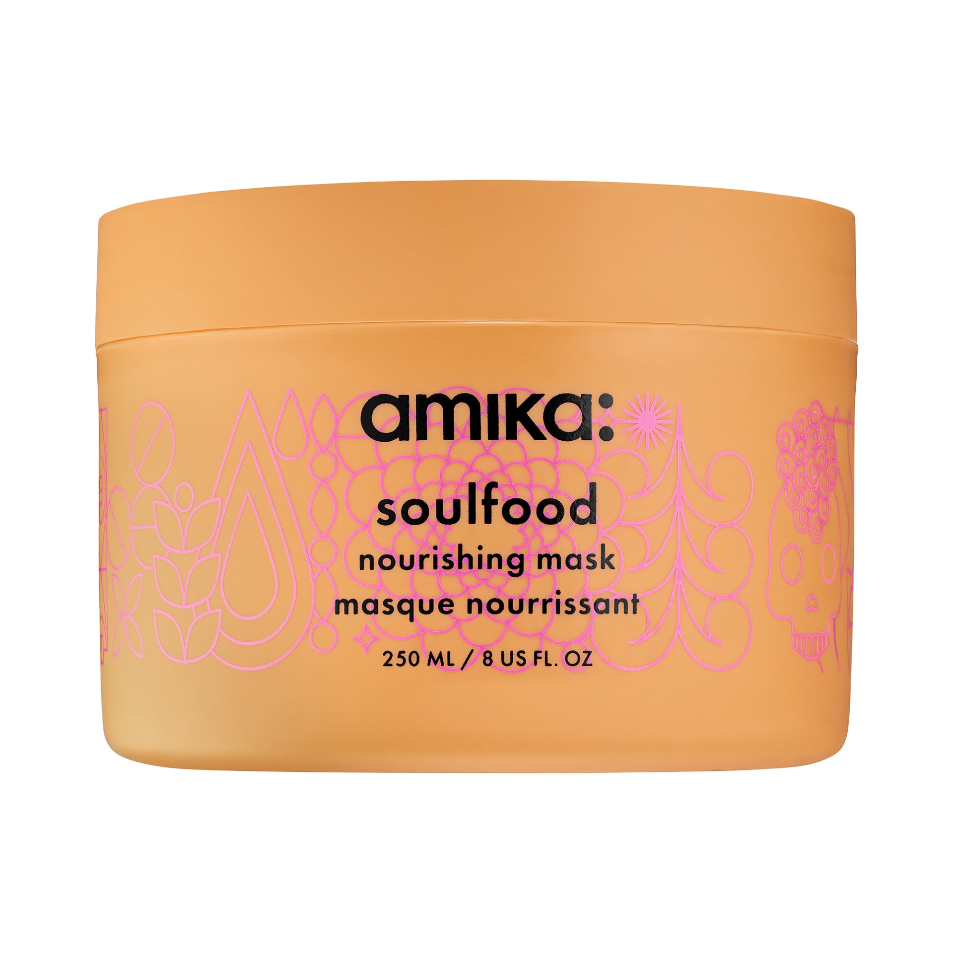 slide 1 of 10, amika Soulfood Nourishing Hair Mask 8 oz/ 250 mL, 