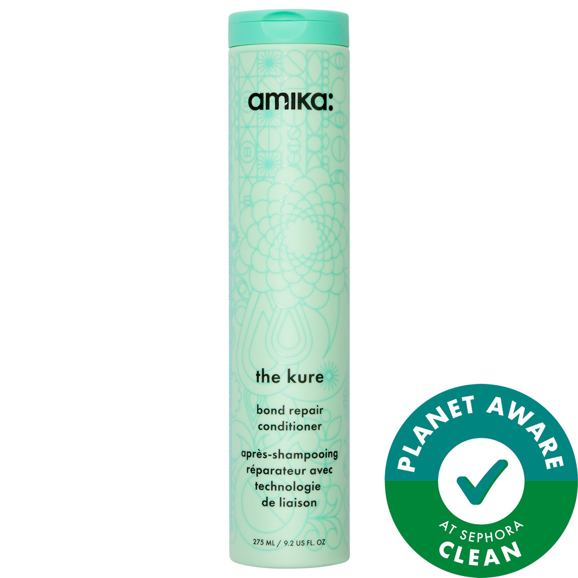 slide 1 of 9, amika The Kure Strength Repair Conditioner​ 9.2 oz / 275 mL, 