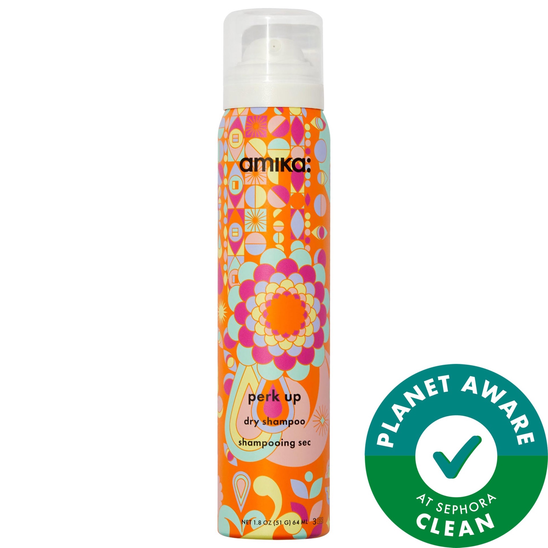 slide 1 of 7, amika Mini Perk Up Talc-Free Dry Shampoo 1.8 oz/ 79 mL,