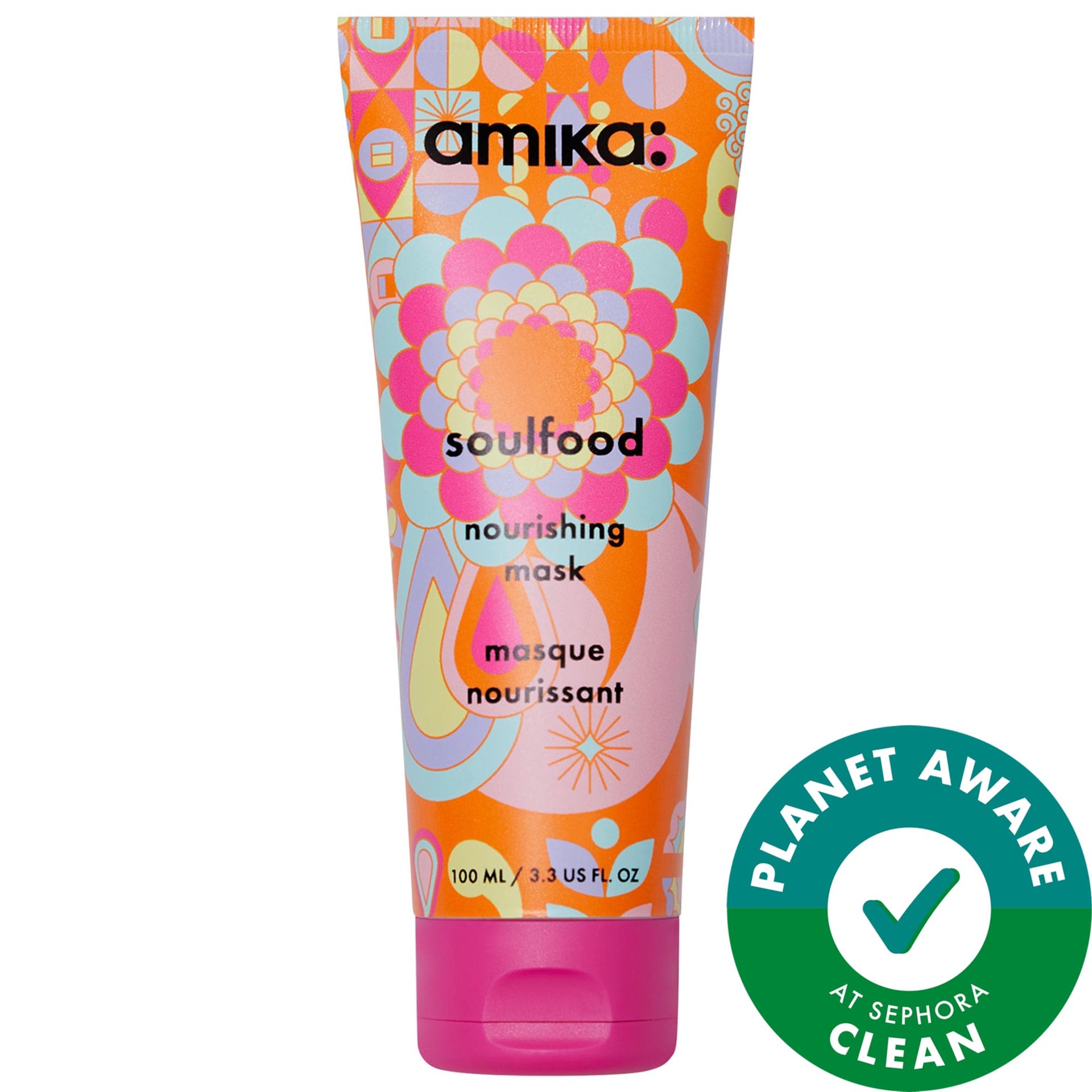 slide 1 of 11, amika Mini Soulfood Nourishing Mask 3.3 oz / 100 ml, 