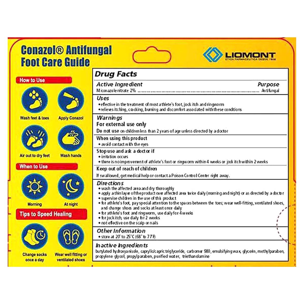 slide 2 of 2, Conazol AntiFungal 2% Cream, 1.05 oz