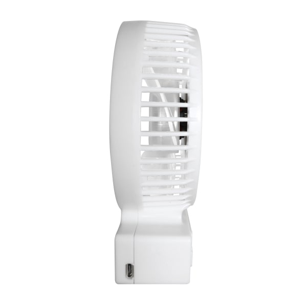 slide 5 of 5, Digital Energy Portable Mini Usb Fan, 5-1/8"H X 2"W, White, 1 ct