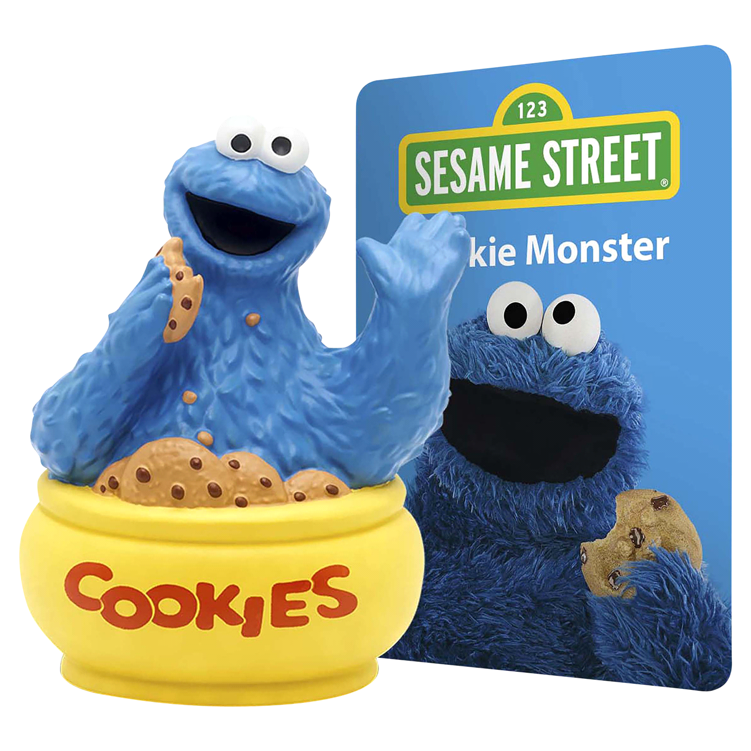 slide 1 of 3, Tonies Sesame Street Cookie Monster Audio Play Figurine, 1 ct