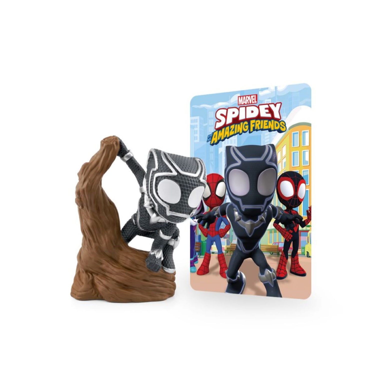 slide 3 of 3, Tonies Marvel: Spidey & His Amazing Friends Black Panther Audio Play Figurine, 1 ct