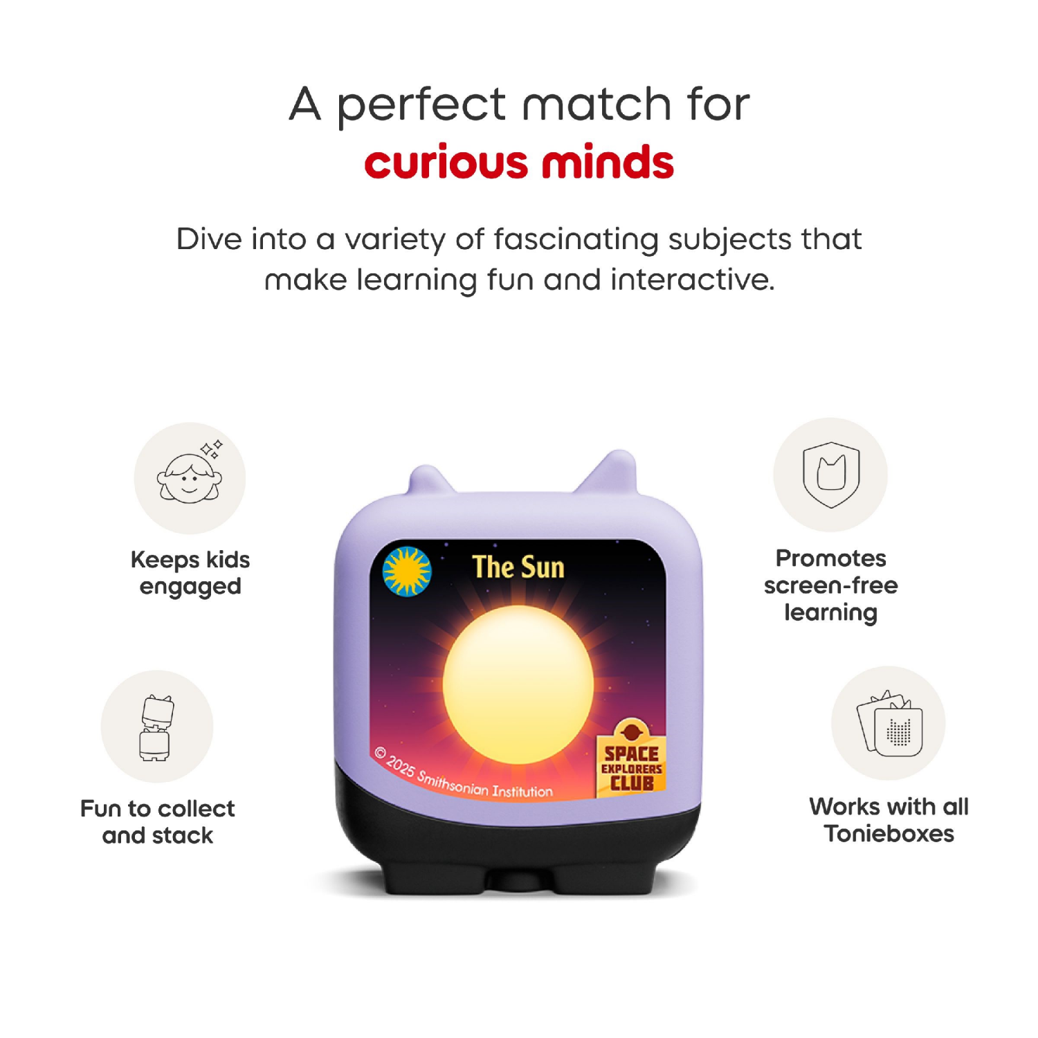 slide 5 of 8, Tonies Clever Tonies Set Space Explorers Club, 1 ct