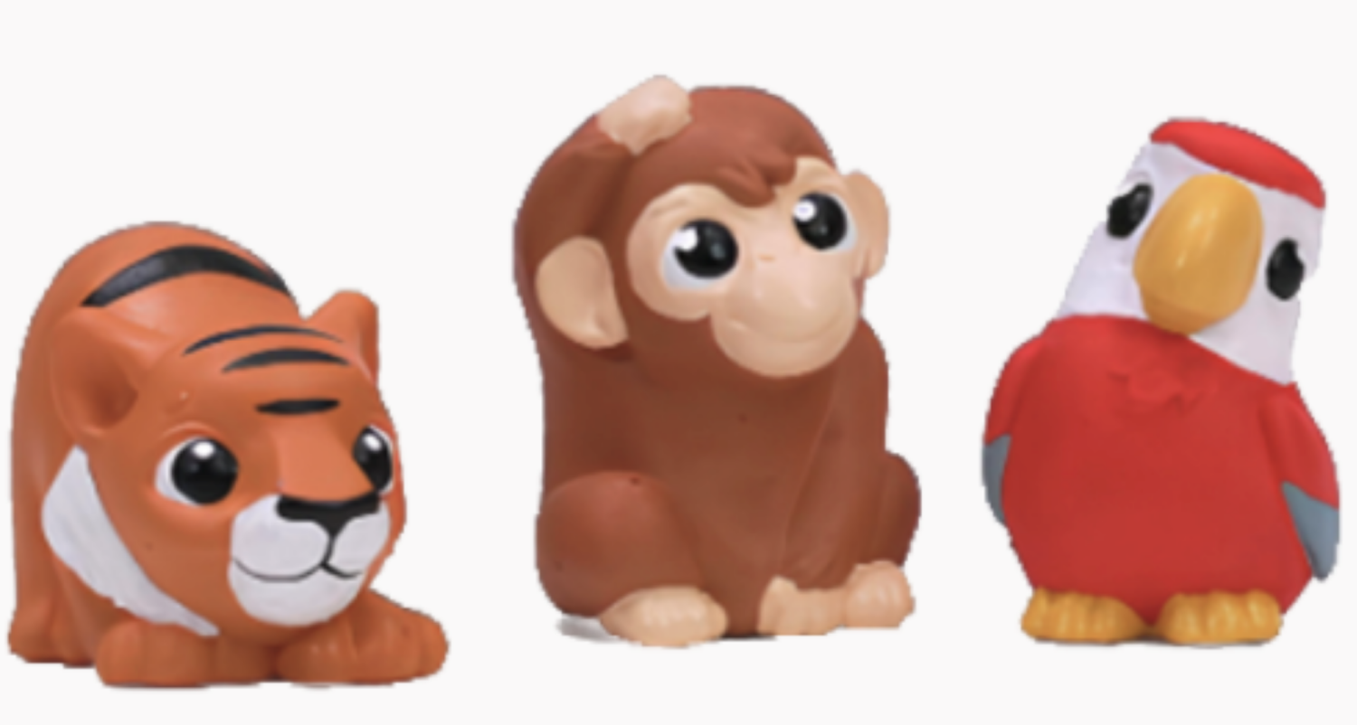 slide 1 of 1, My First Tonies Jungle Set - Monkey, Parrot and Tiger, 1 ct