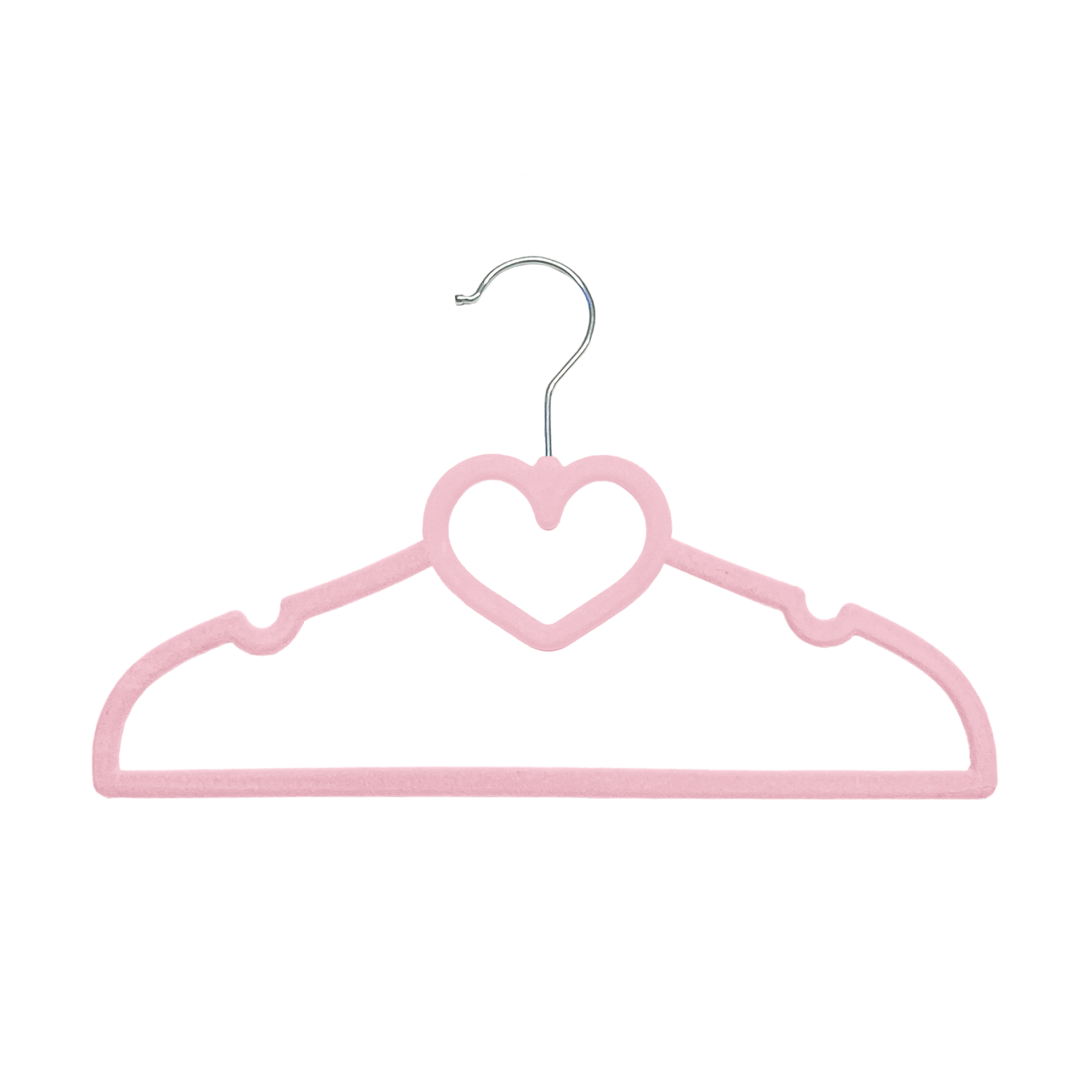 slide 1 of 1, PINK VELVET HEART - 10 pack, 10 ct