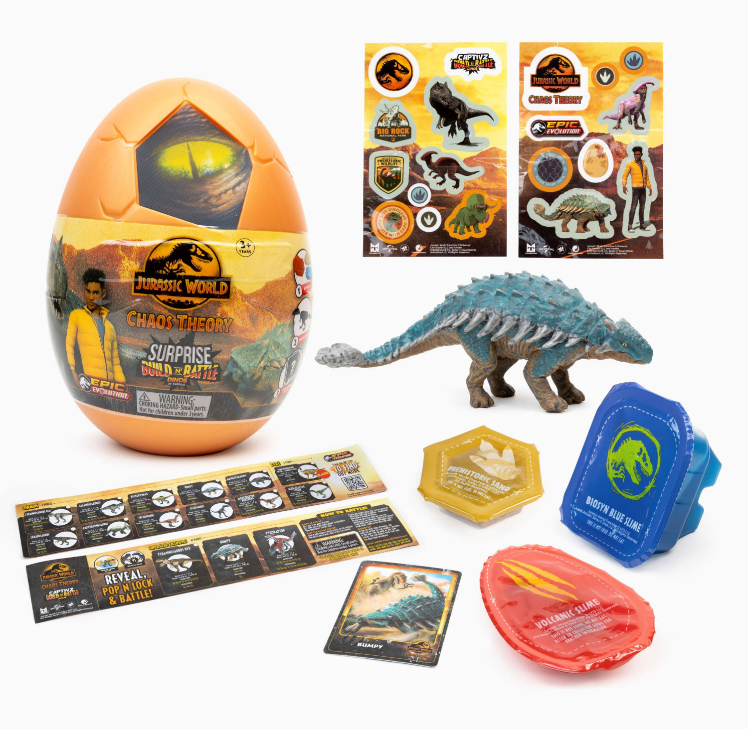 slide 2 of 2, Jurassic World Rebirth Captivz Surprise Egg, 1 ct