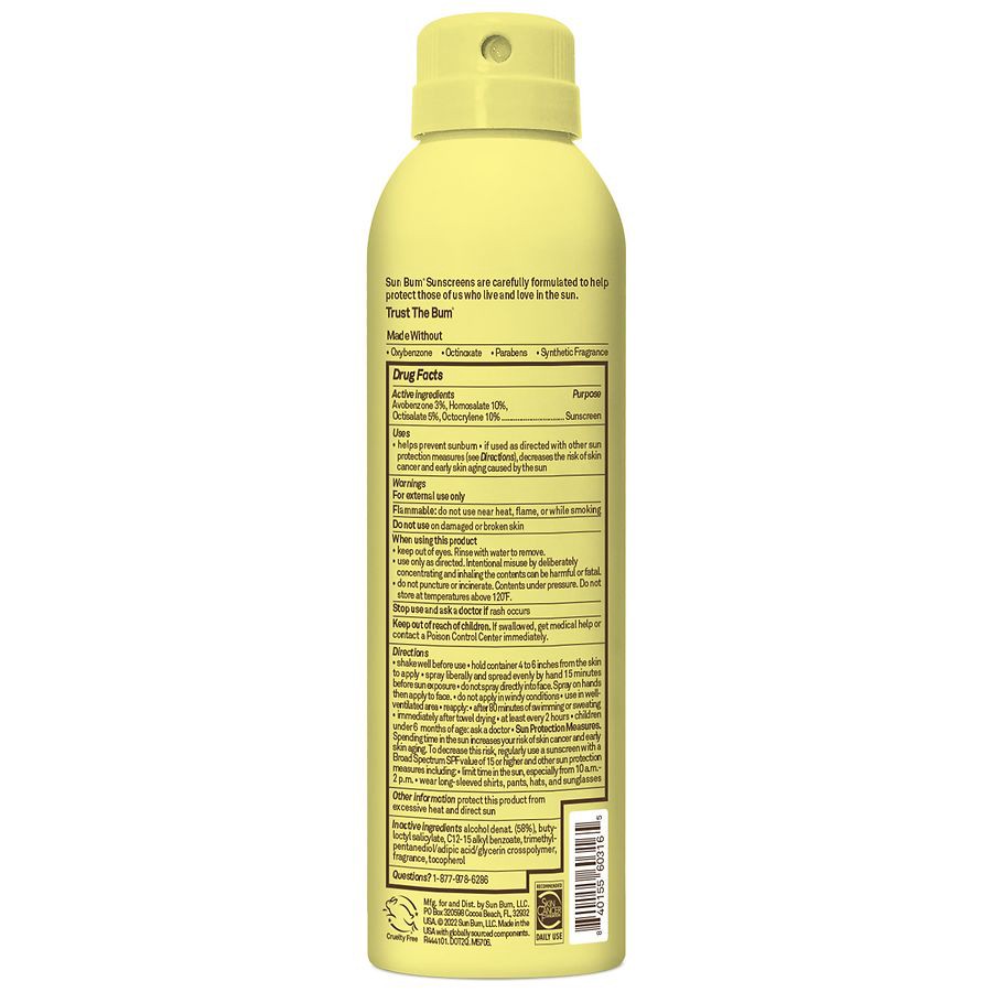 slide 2 of 2, Sun Bum Broad Spectrum SPF 50 Kids Moisturizing Sunscreen Spray 6 oz, 6 oz