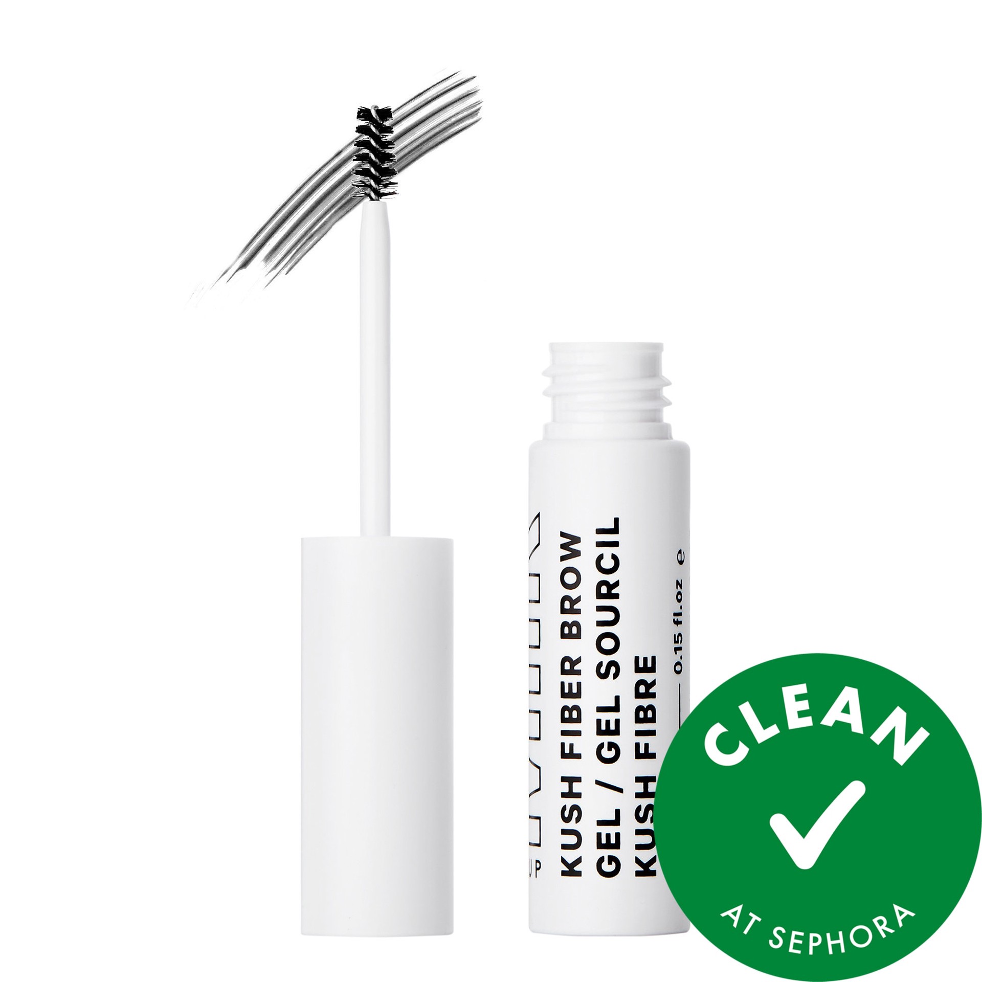 slide 1 of 7, MILK MAKEUP KUSH Fiber Eyebrow Gel Cypher, 0.15 oz/ 4.5 ml