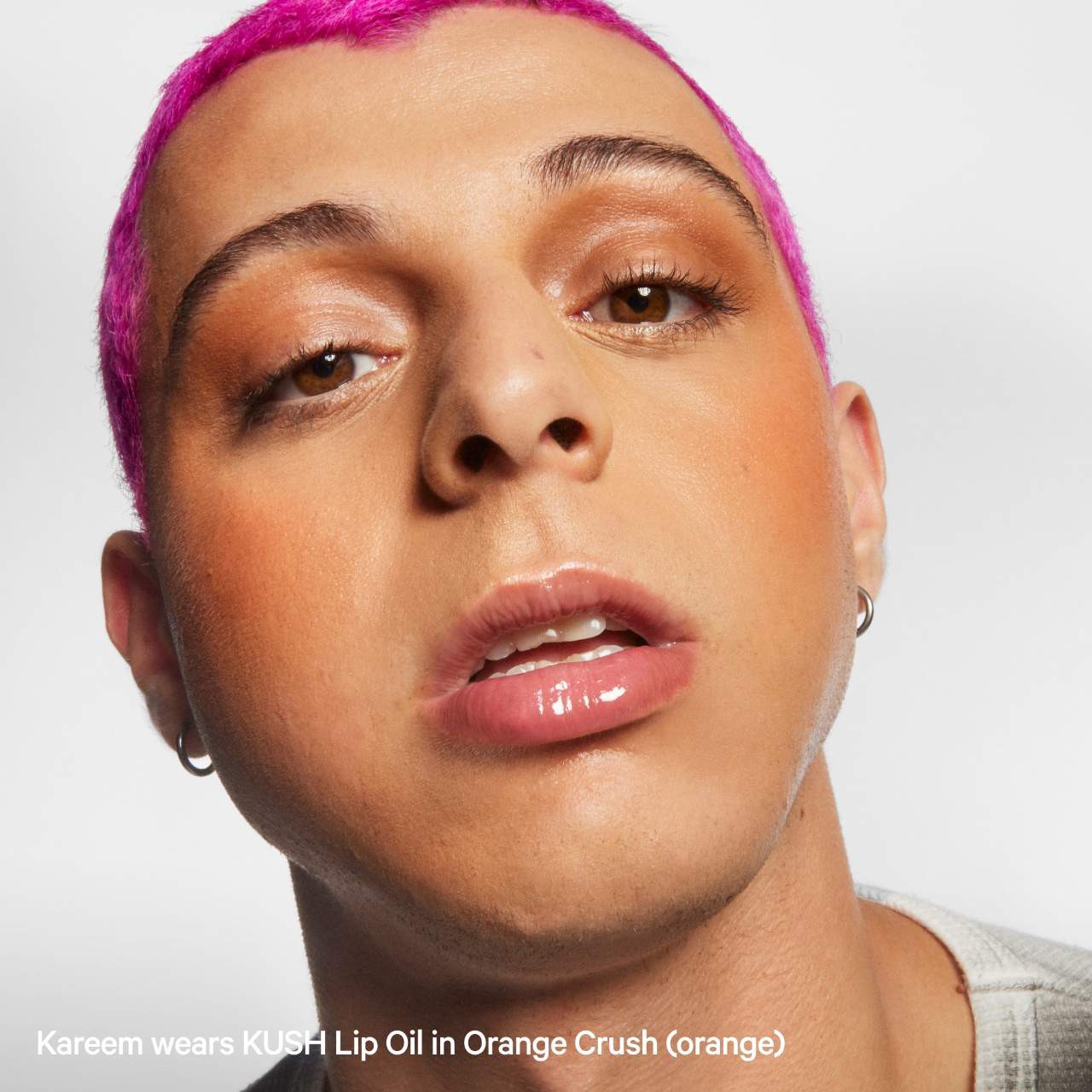 slide 4 of 8, MILK MAKEUP KUSH Hydrating Sheer Lip Oil, 