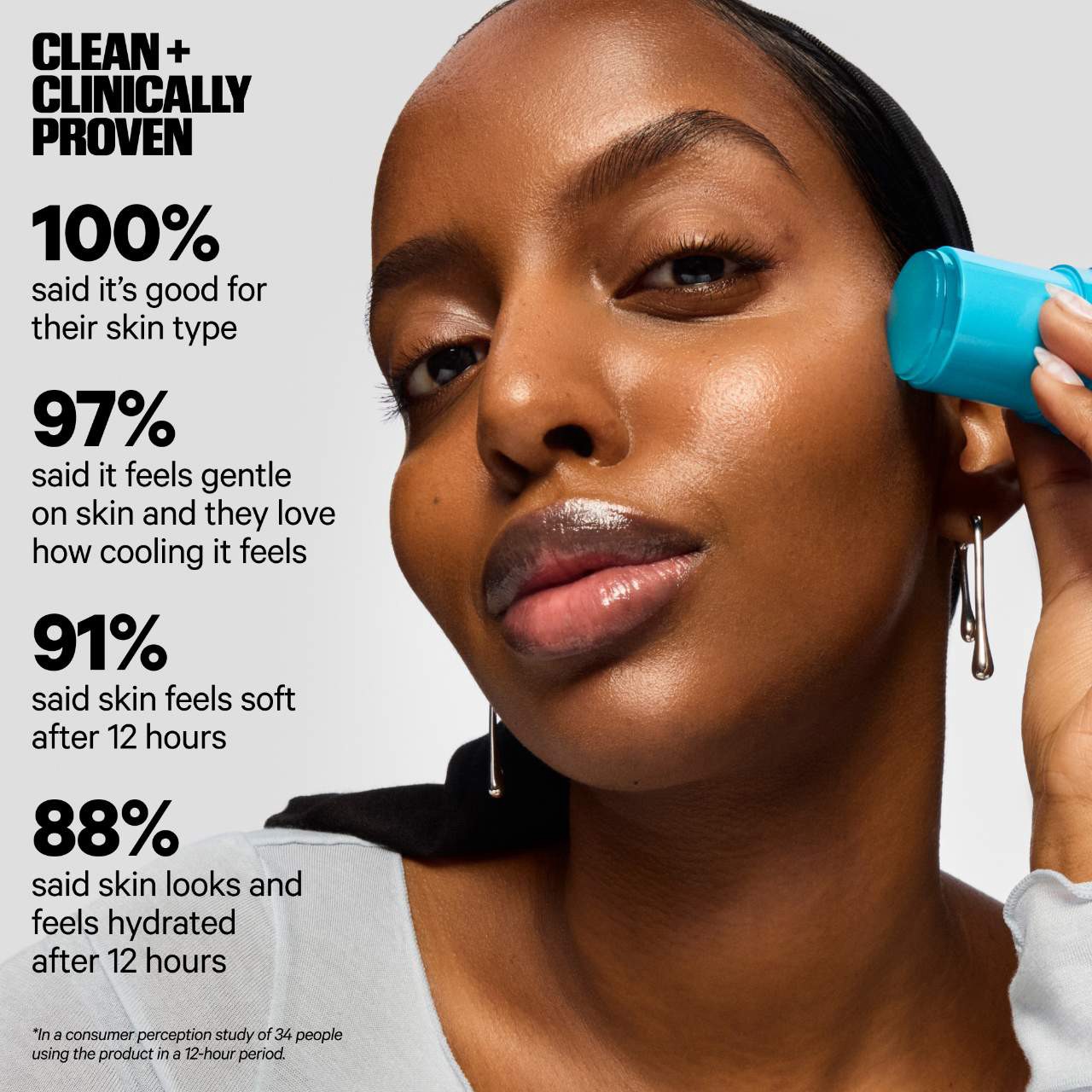 slide 7 of 9, MILK MAKEUP Cooling Water Jelly Ice Soothing Serum Stick with Niacinamide 0.46 oz / 13 g, 