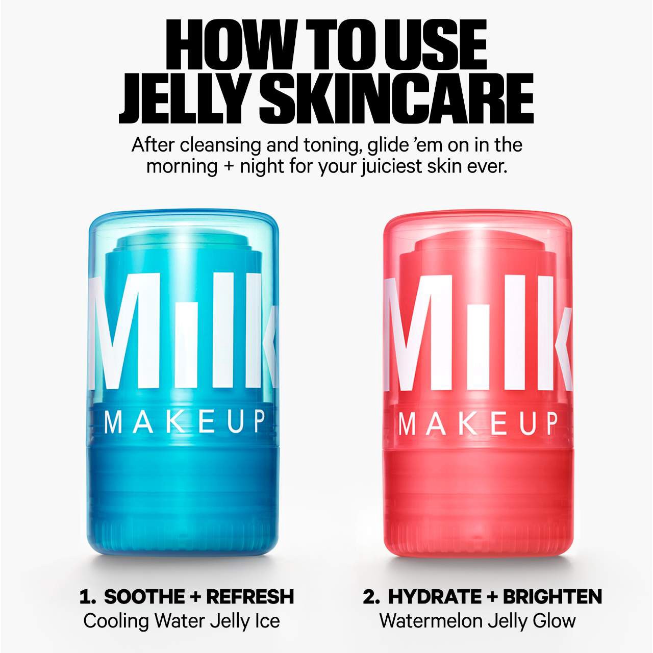 slide 9 of 9, MILK MAKEUP Cooling Water Jelly Ice Soothing Serum Stick with Niacinamide 0.46 oz / 13 g, 