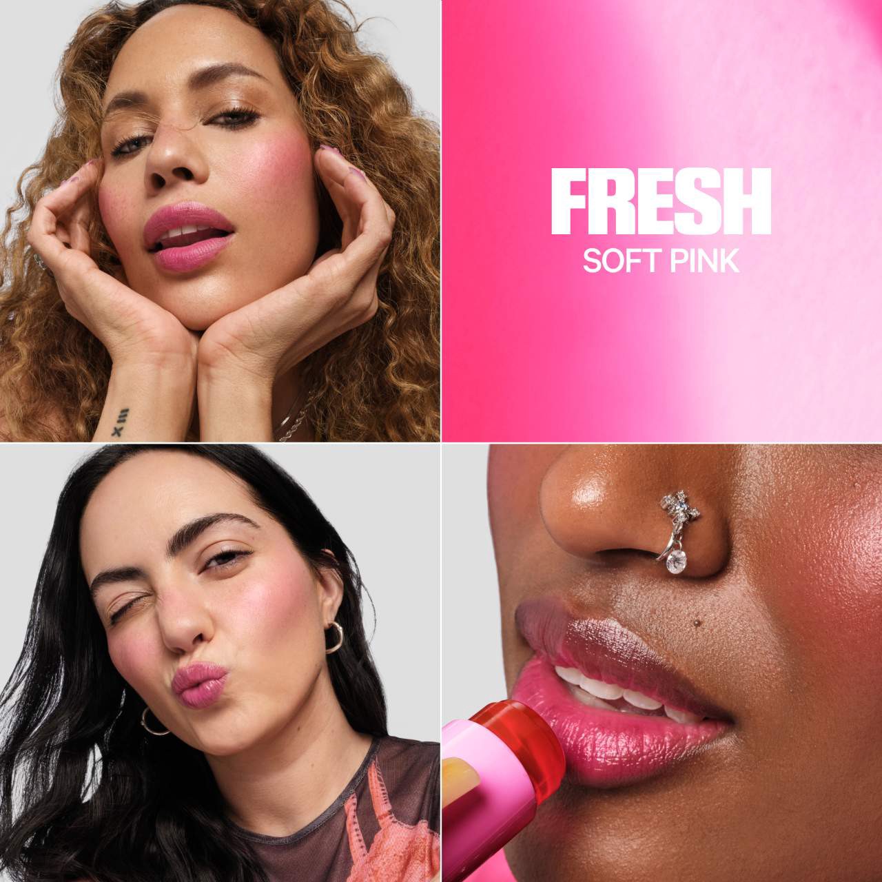 slide 2 of 10, MILK MAKEUP Cooling Water Jelly Tint Lip + Cheek Blush Stain Fresh, 