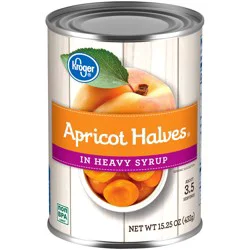 Kroger Apricot Halves In Heavy Syrup