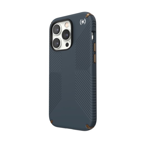 slide 7 of 10, Speck Presidio 2 Grip Magsafe Case For Iphone 14 Pro, Charcoal, 150146-3068, 1 ct