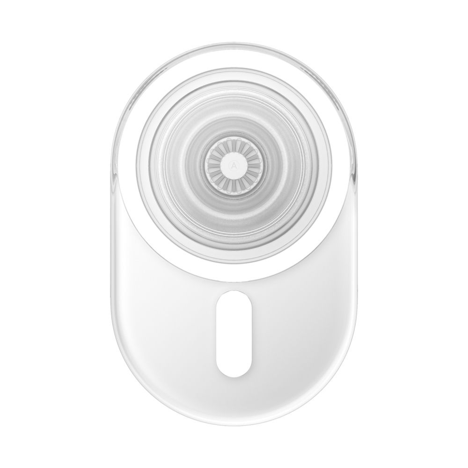 slide 1 of 2, PopSockets Magnetic Phone Grip with MagSafe, Magnetic Adapter Ring Included - Clear, 1 ct