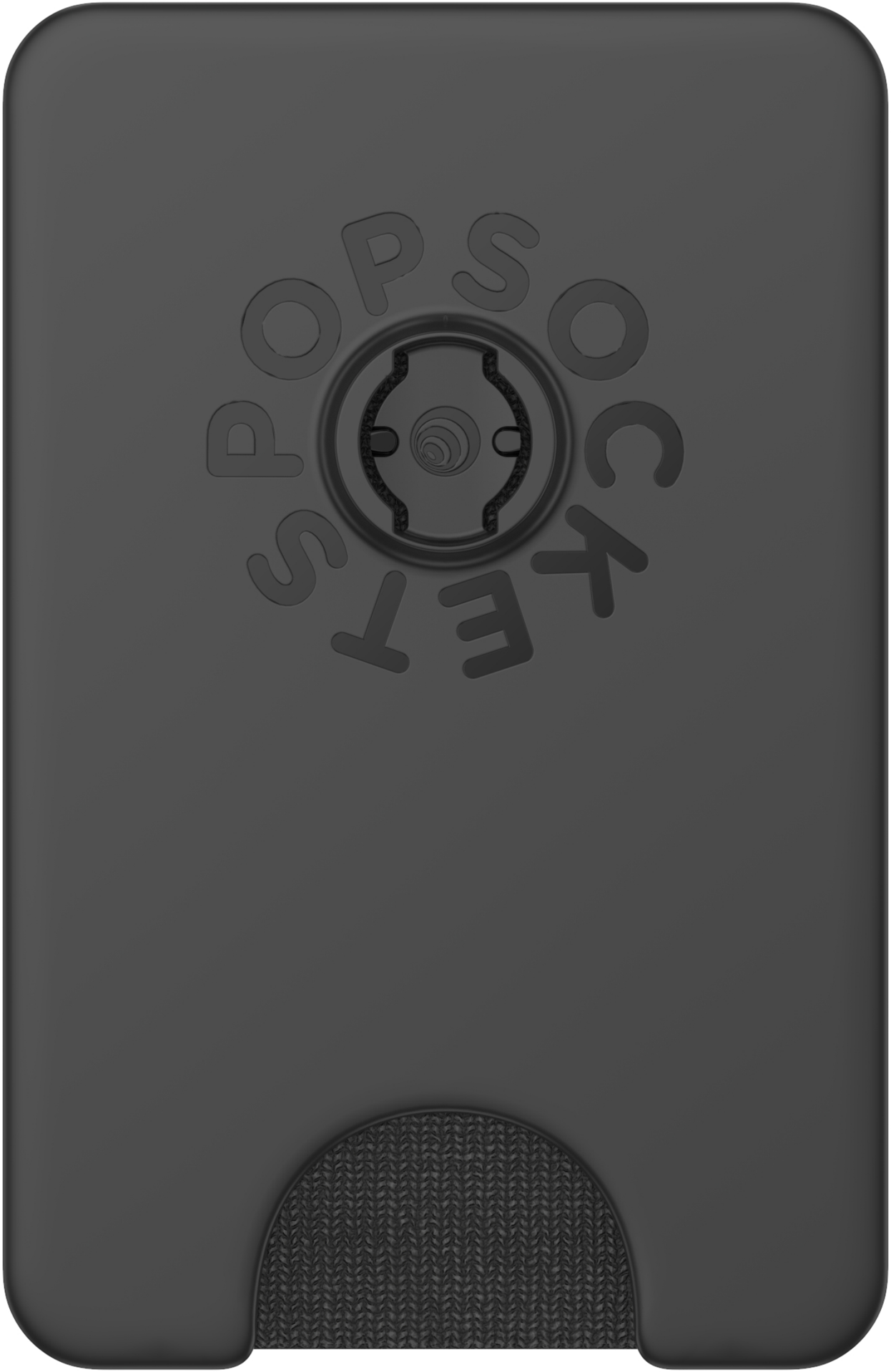 slide 2 of 3, PopSockets Magnetic Phone Wallet with Grip and MagSafe, Magnetic Adapter Ring Included - Black, 1 ct