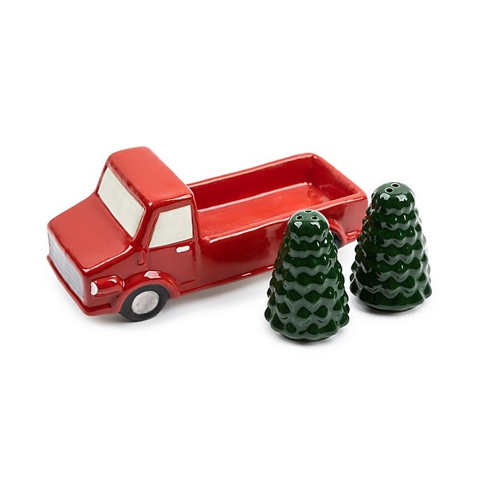 slide 2 of 2, Core Kitchen Farm Truck Salt and Pepper Shaker Set - Red/Green, 3 ct