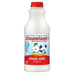 Creamland Whole Milk - 1qt