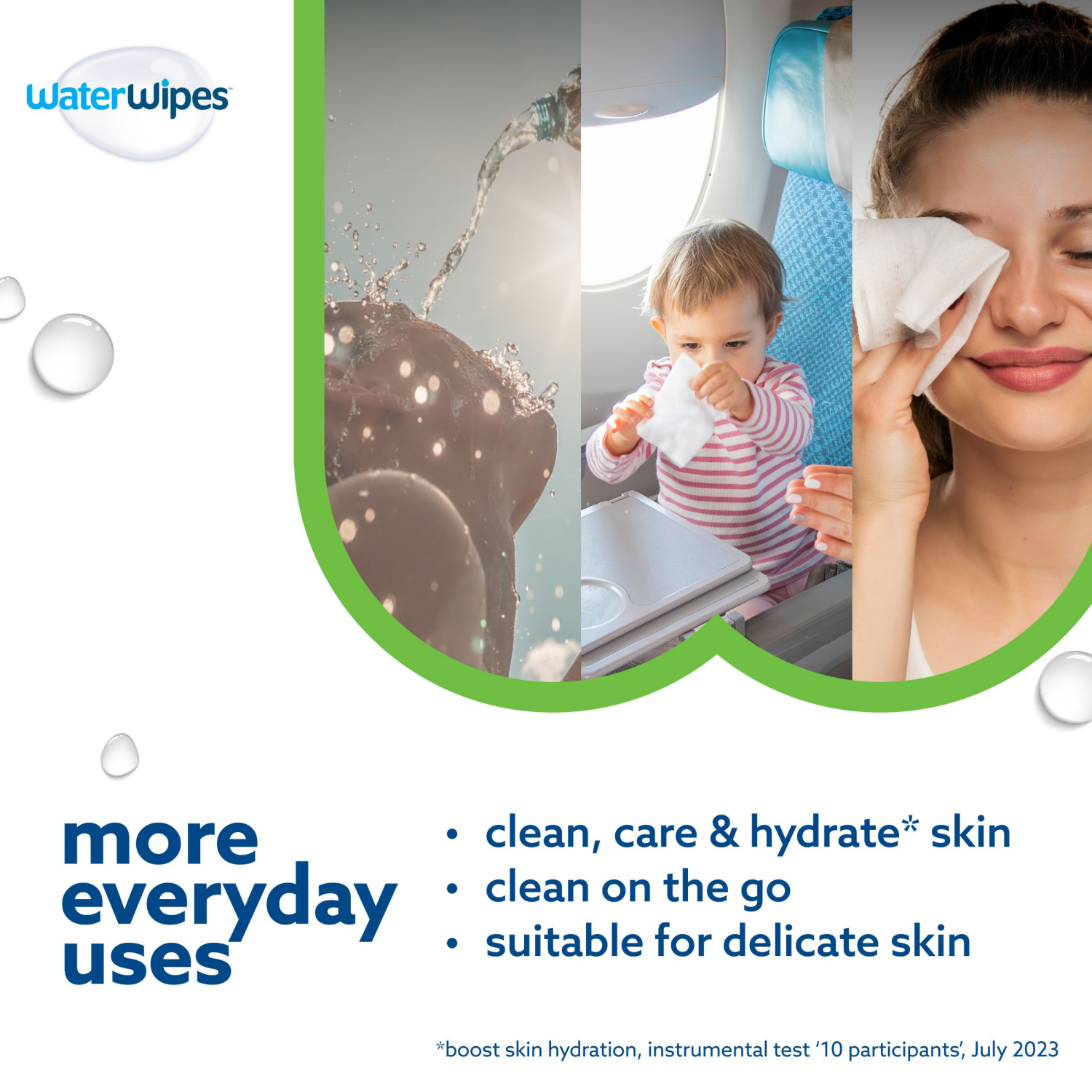 slide 8 of 8, WaterWipes Hydrating Boost 99% Water Based Aloe Vera Baby Wipes, 240 ct