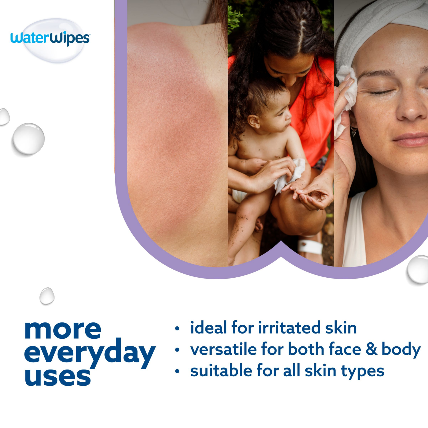 slide 8 of 8, WaterWipes Soothing Clean 99% Water Based Formula with Botanical Extract, 240 ct