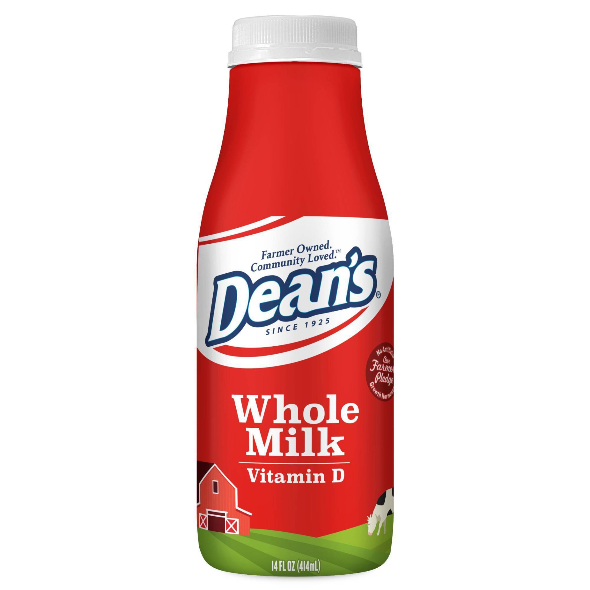 slide 1 of 4, Dean's Deans Whole Milk - 14 fl oz, 14 fl oz