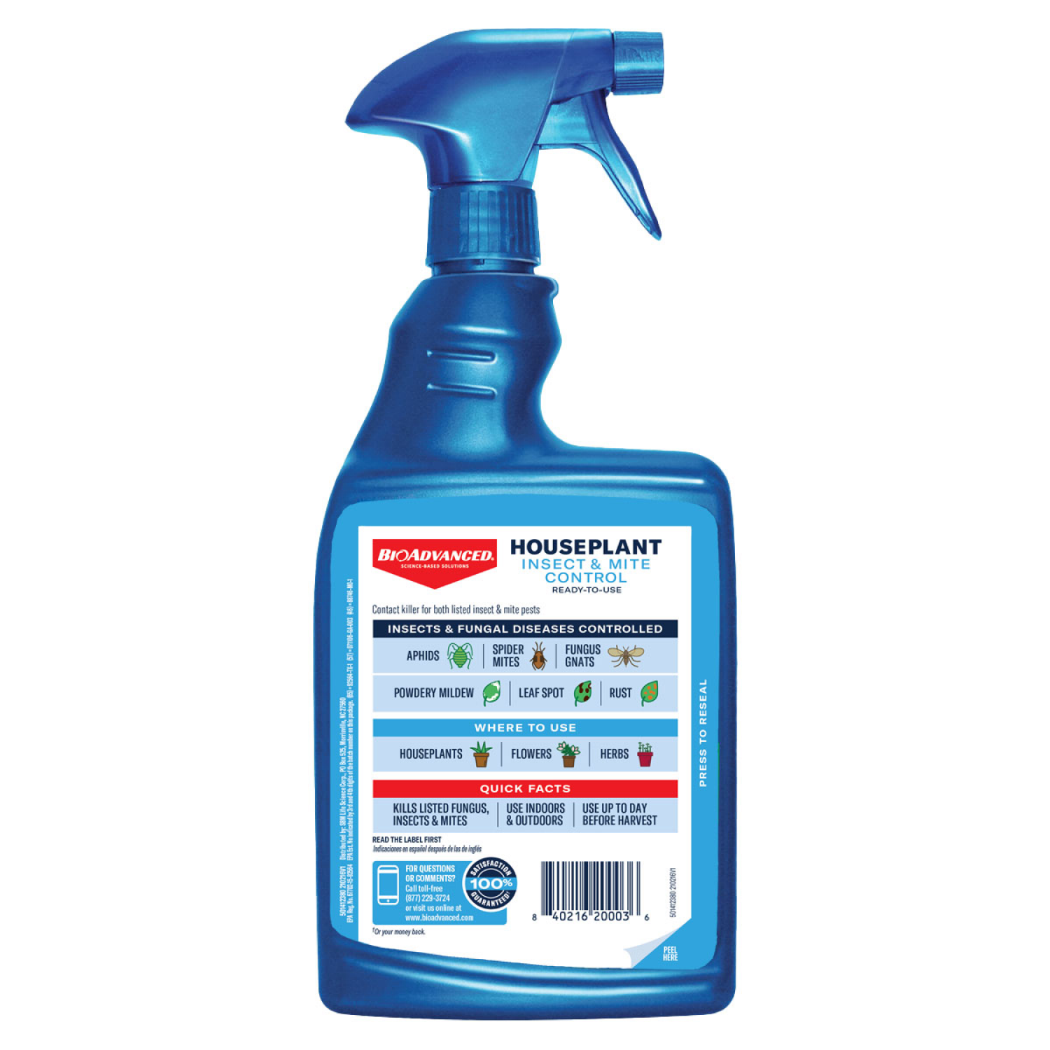 slide 2 of 2, Insect & Mite Cntrl 24Oz, 24 oz