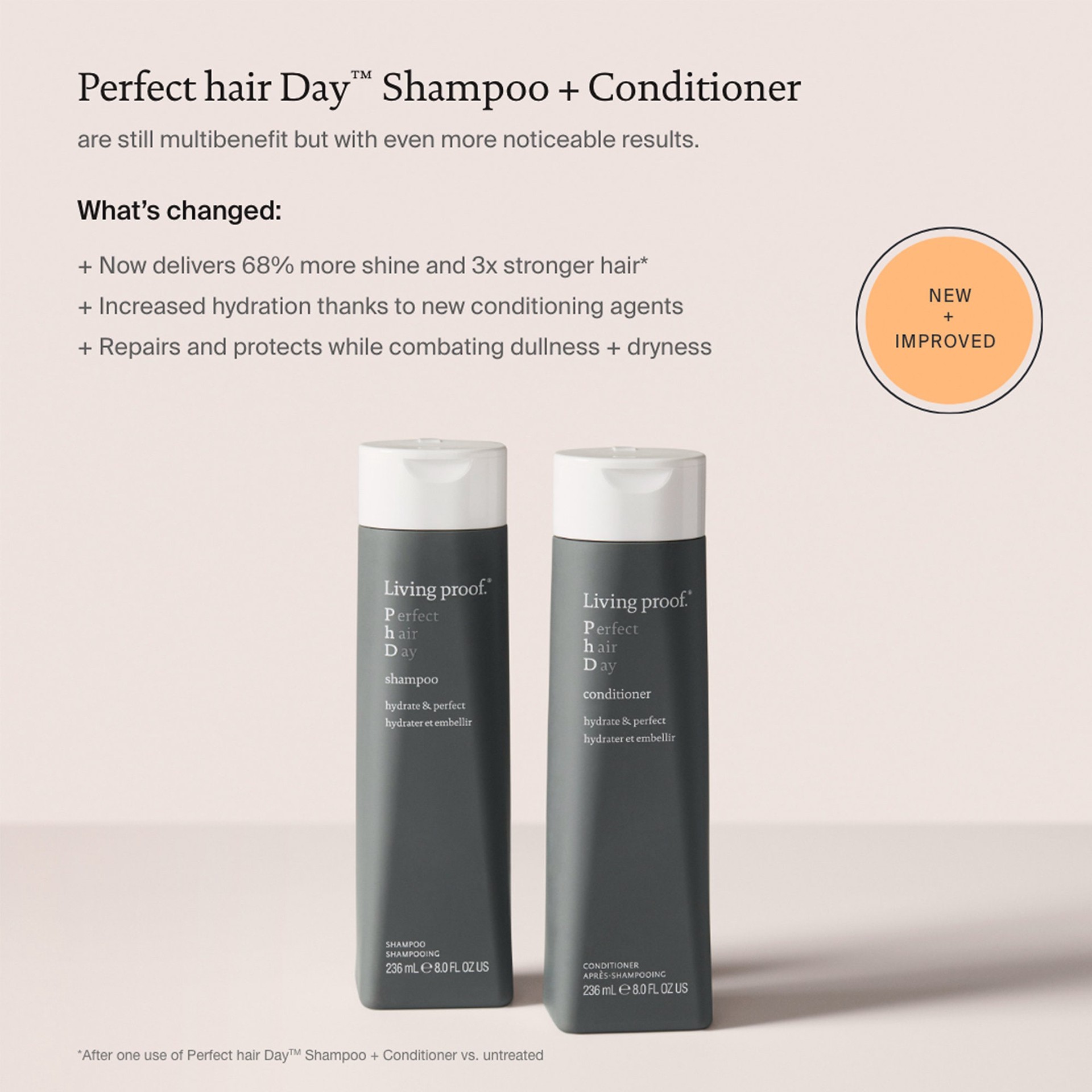 slide 5 of 9, Living Proof Mini Perfect Hair Day Shampoo 2 oz/ 60 mL, 